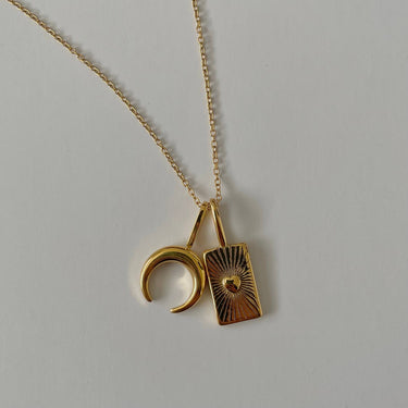 ‘I am one of a kind’ Affirmation Necklace- Gold